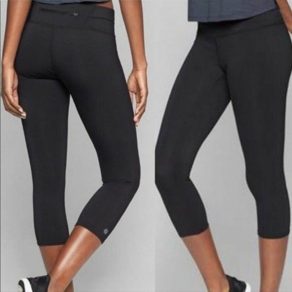 Athleta Sonar Capri Leggings Women's Size Small Excellent Condition
